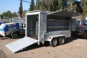 נגררים סגורים תאים - קיוסק